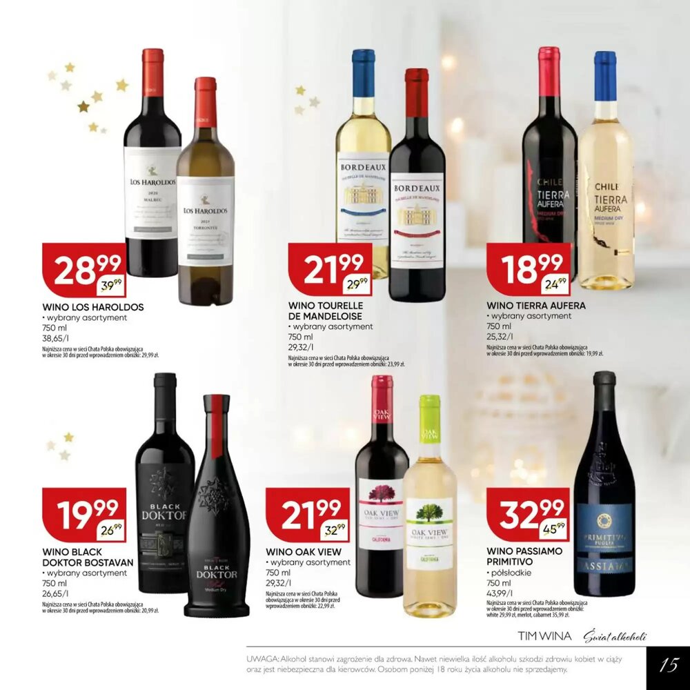 Gazetka promocyjna Chata Polska  ważna od 16.12.2025 - Strona 15.