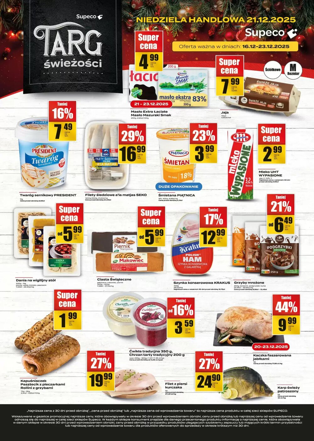 Gazetka promocyjna Supeco  ważna od 16.12.2025 - Strona 1.