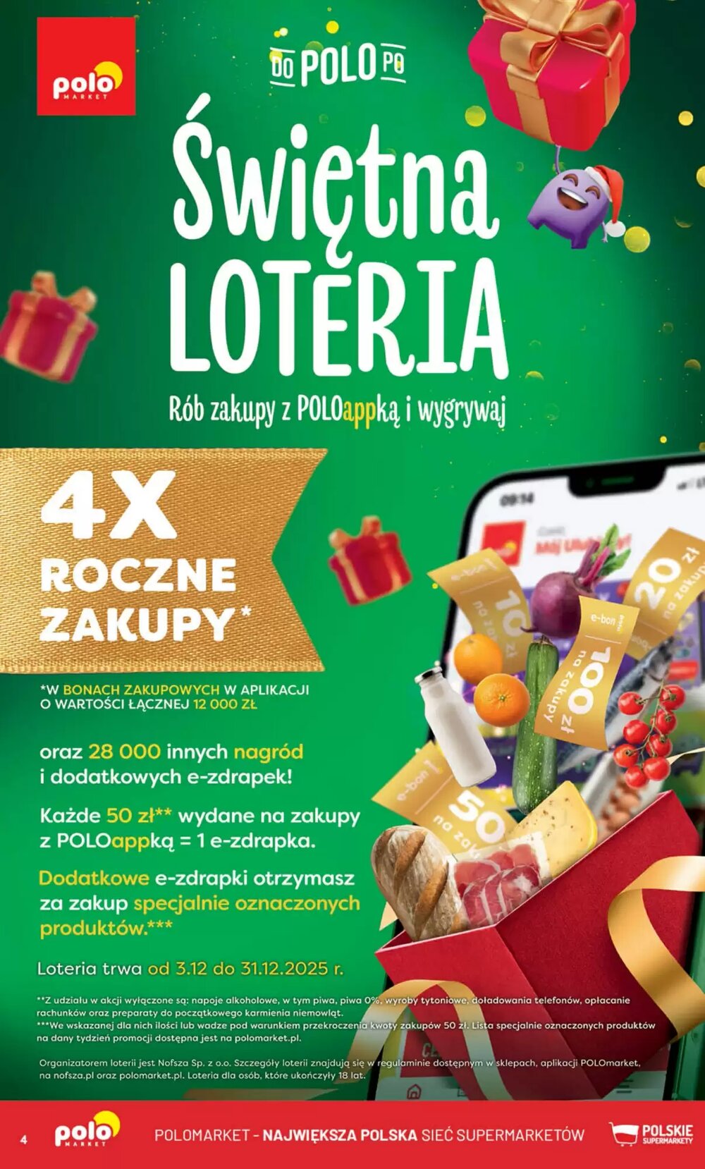 Gazetka promocyjna Polomarket  ważna od 17.12.2025 - Strona 4.