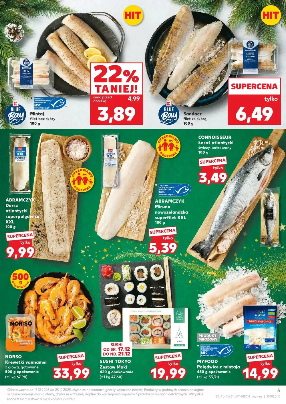 Gazetka promocyjna Kaufland  ważna od 17.12.2025 - Strona 5.