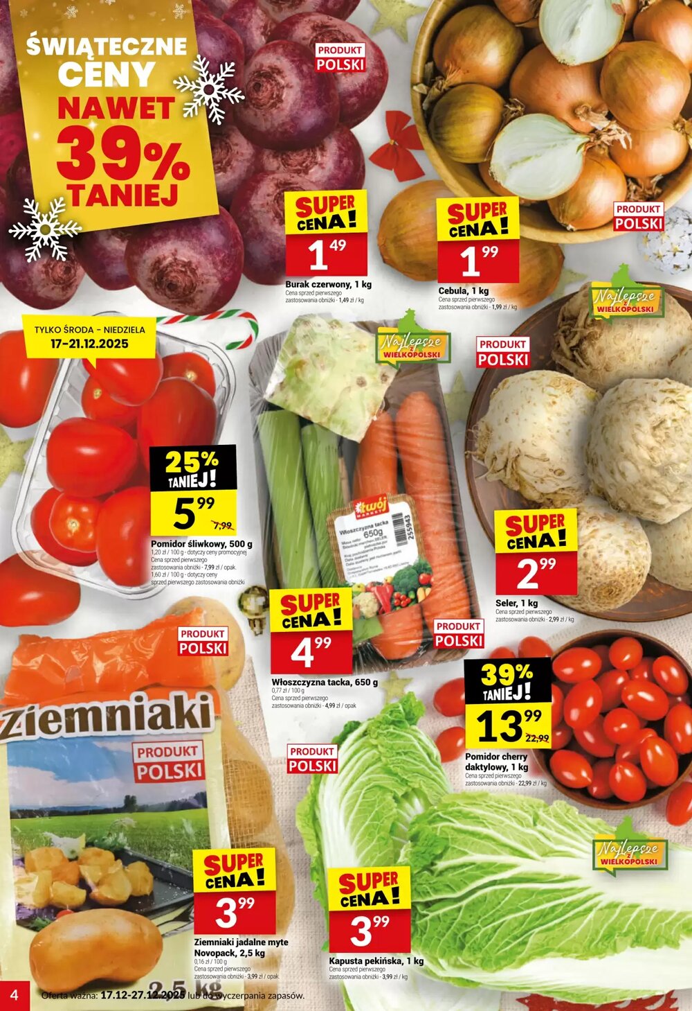 Gazetka promocyjna Twój Market  ważna od 17.12.2025 - Strona 4.