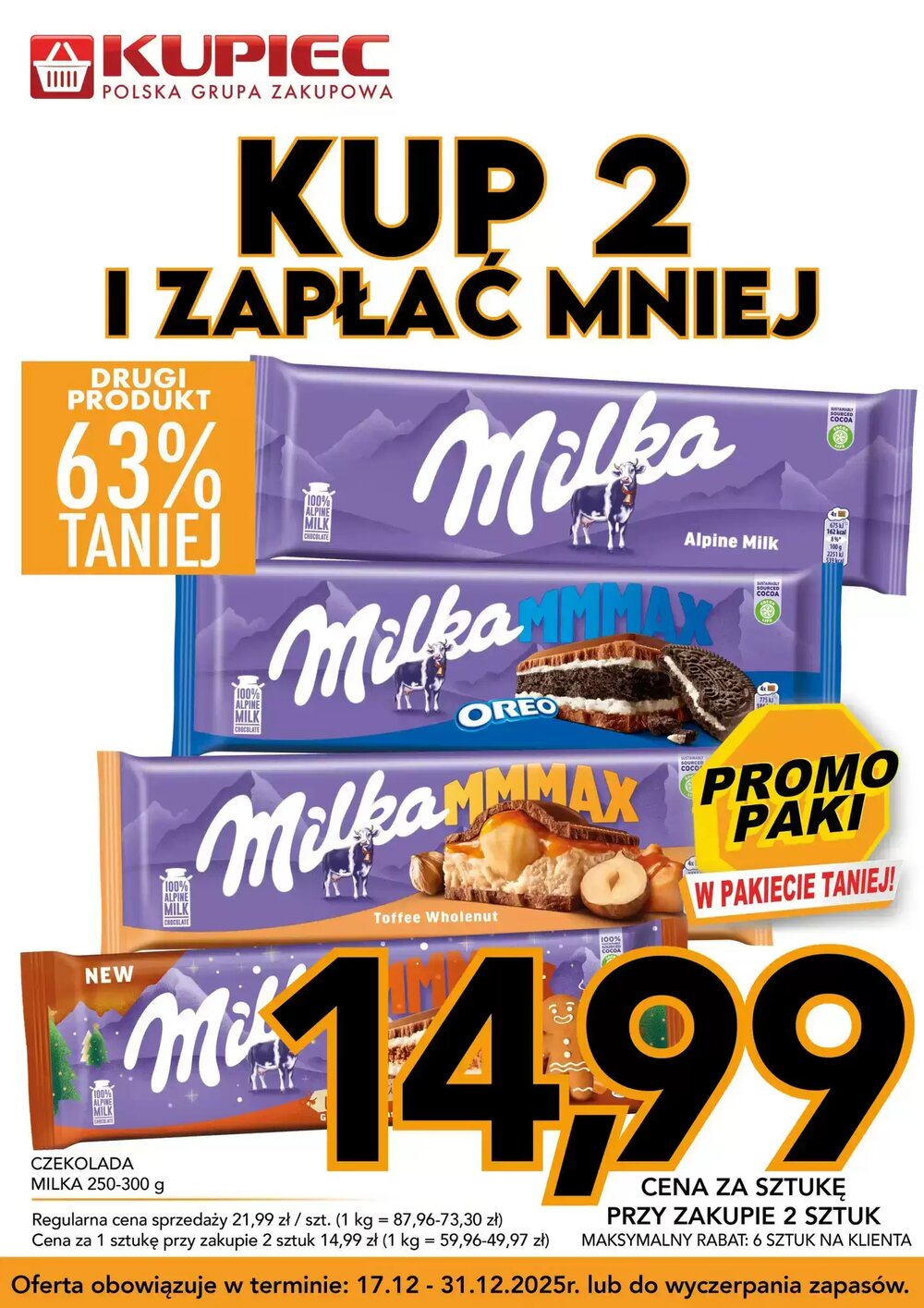 Gazetka promocyjna Kupiec  ważna od 17.12.2025 - Strona 16.
