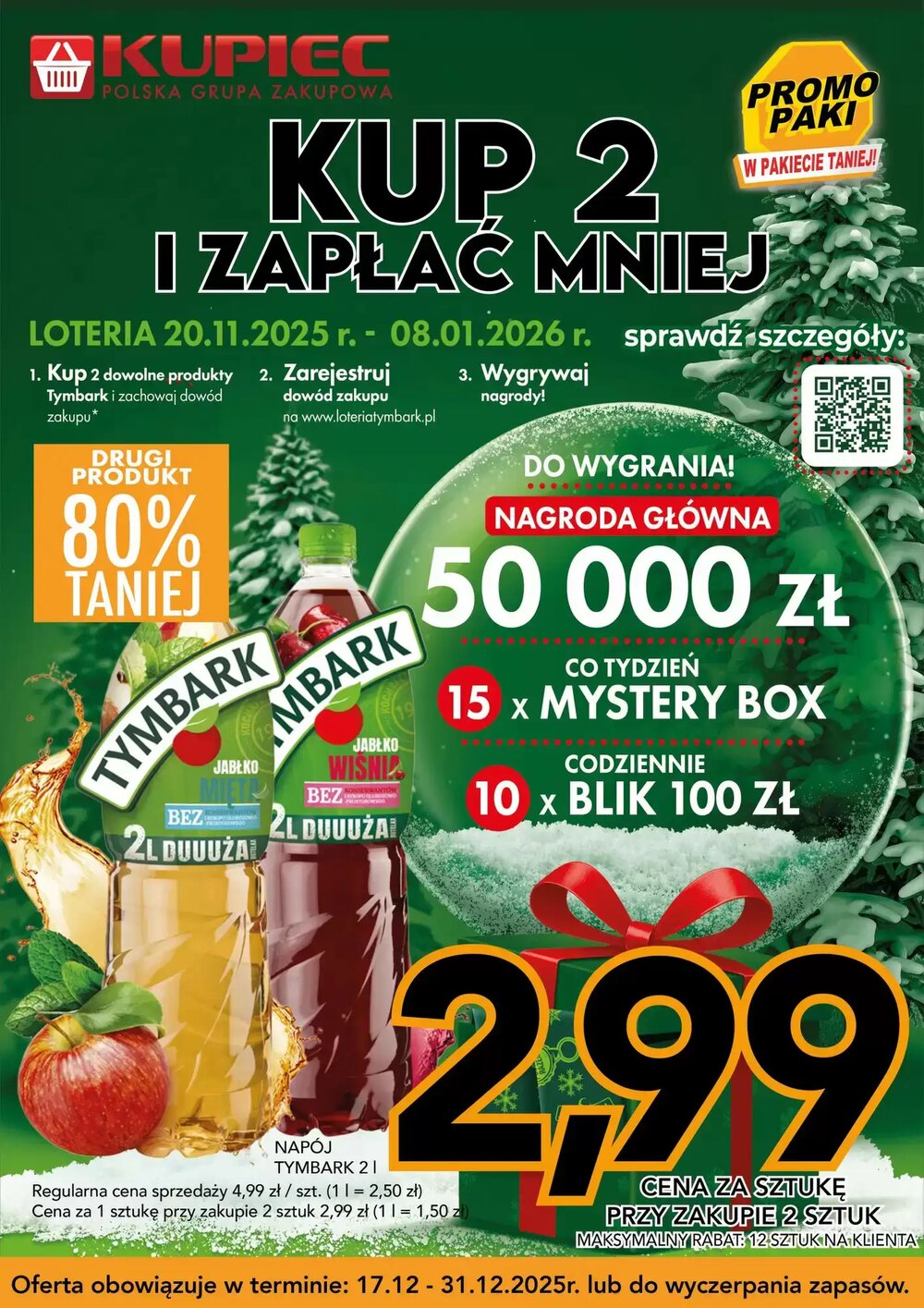 Gazetka promocyjna Kupiec  ważna od 17.12.2025 - Strona 20.