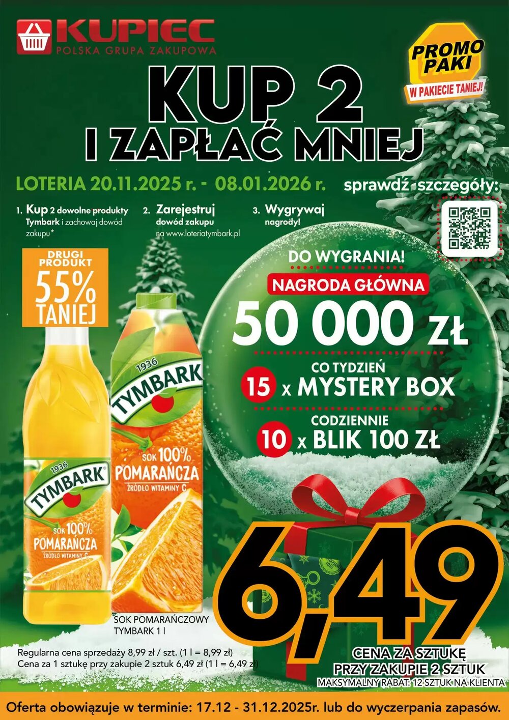 Gazetka promocyjna Kupiec  ważna od 17.12.2025 - Strona 21.