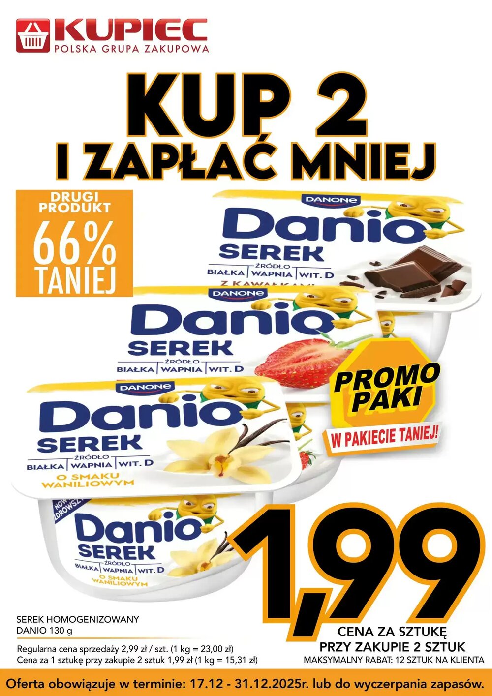 Gazetka promocyjna Kupiec  ważna od 17.12.2025 - Strona 4.