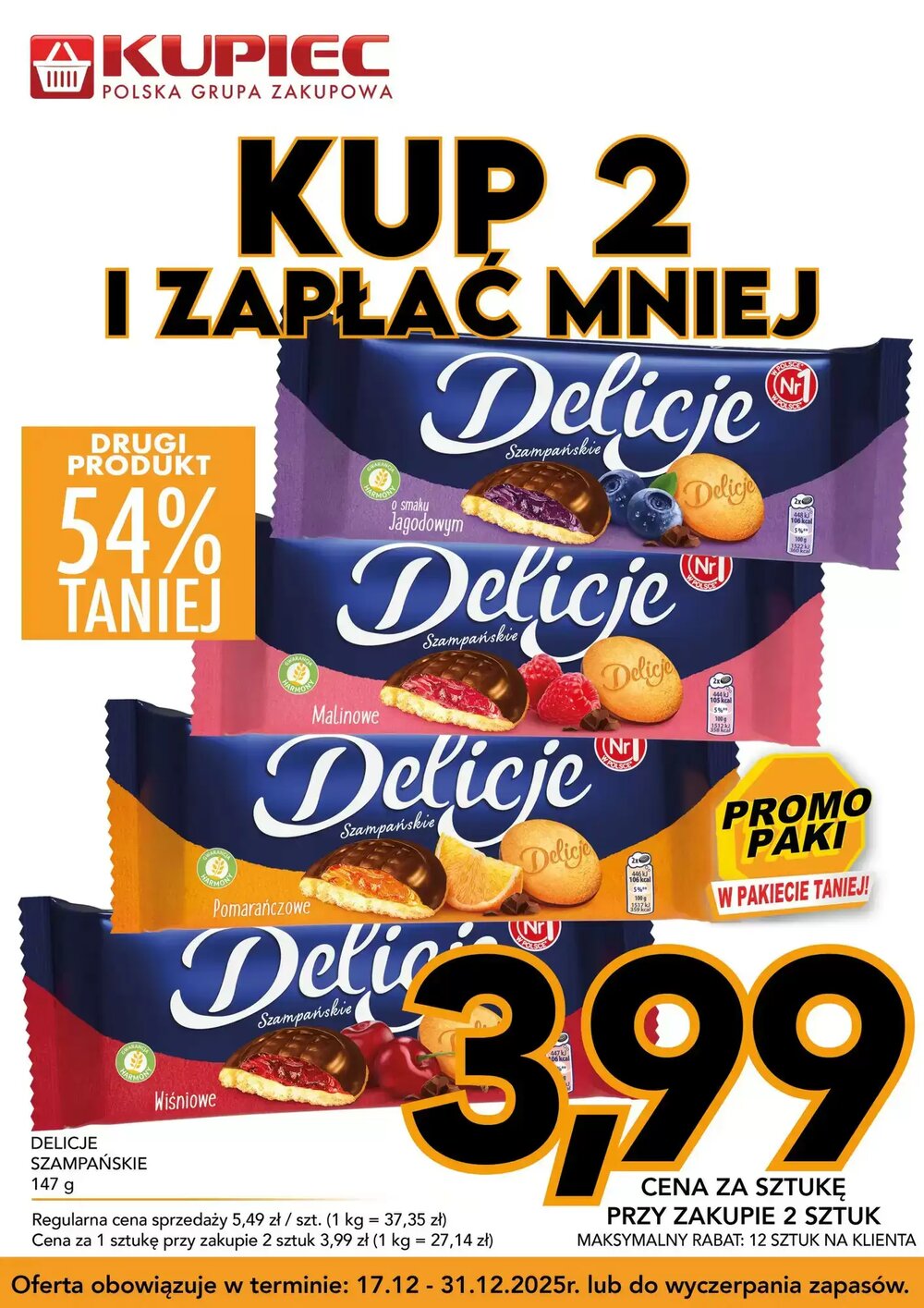 Gazetka promocyjna Kupiec  ważna od 17.12.2025 - Strona 9.
