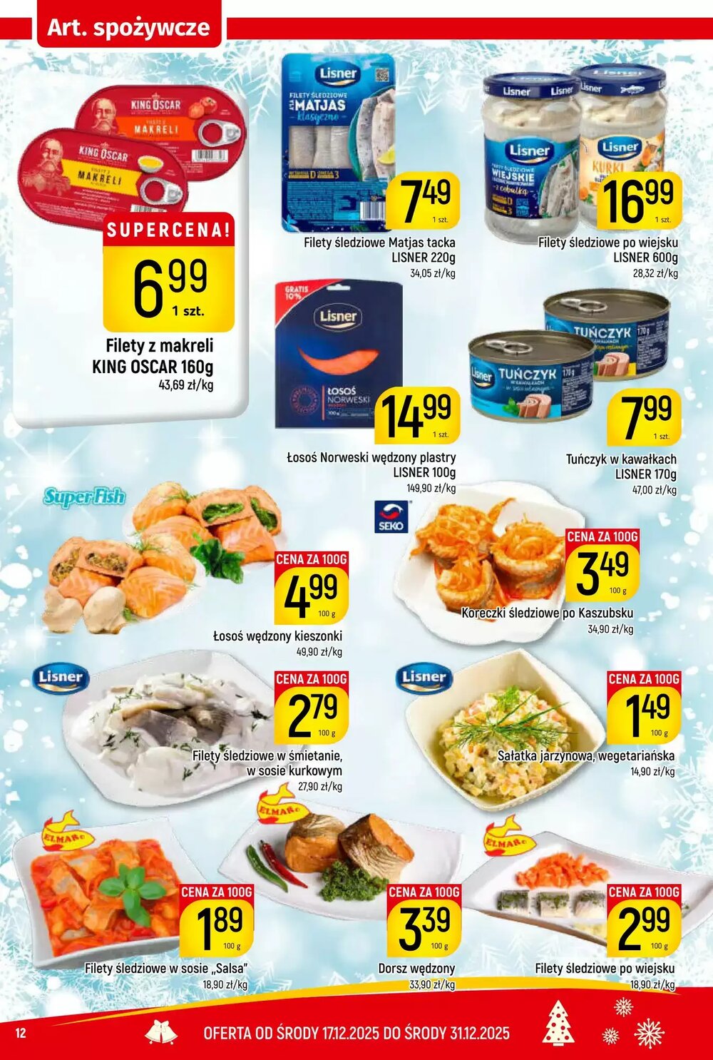 Gazetka promocyjna Delikatesy Piotruś Pan  ważna od 17.12.2025 - Strona 12.