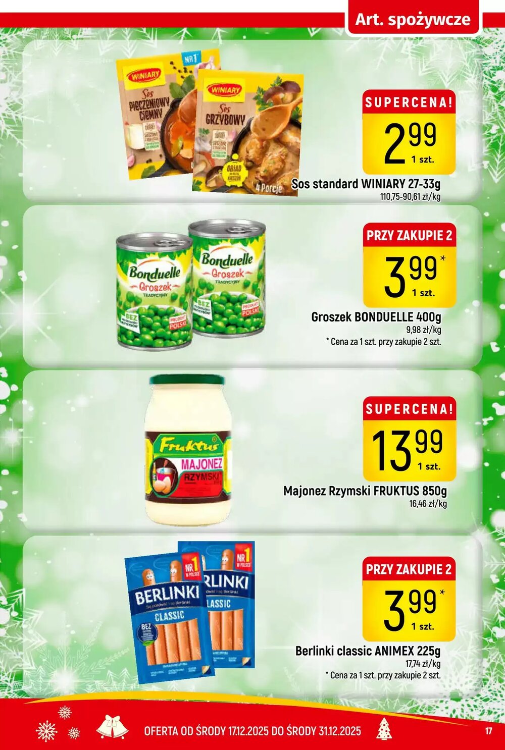 Gazetka promocyjna Delikatesy Piotruś Pan  ważna od 17.12.2025 - Strona 17.