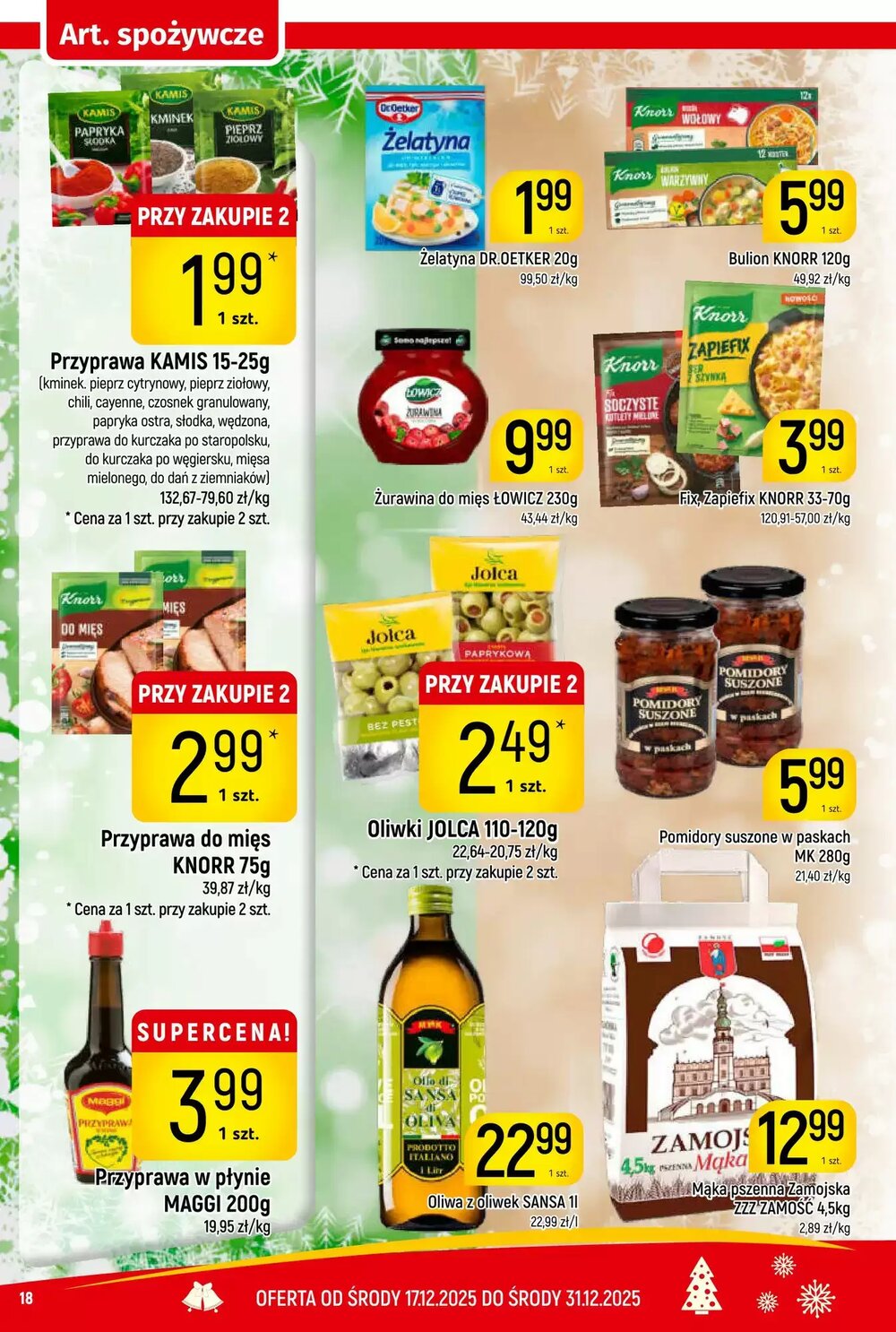 Gazetka promocyjna Delikatesy Piotruś Pan  ważna od 17.12.2025 - Strona 18.