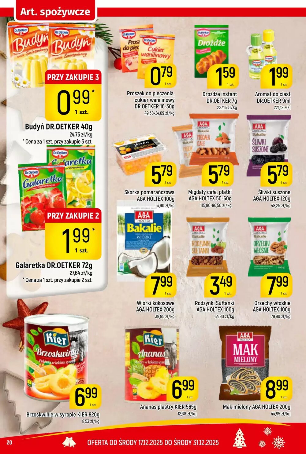 Gazetka promocyjna Delikatesy Piotruś Pan  ważna od 17.12.2025 - Strona 20.