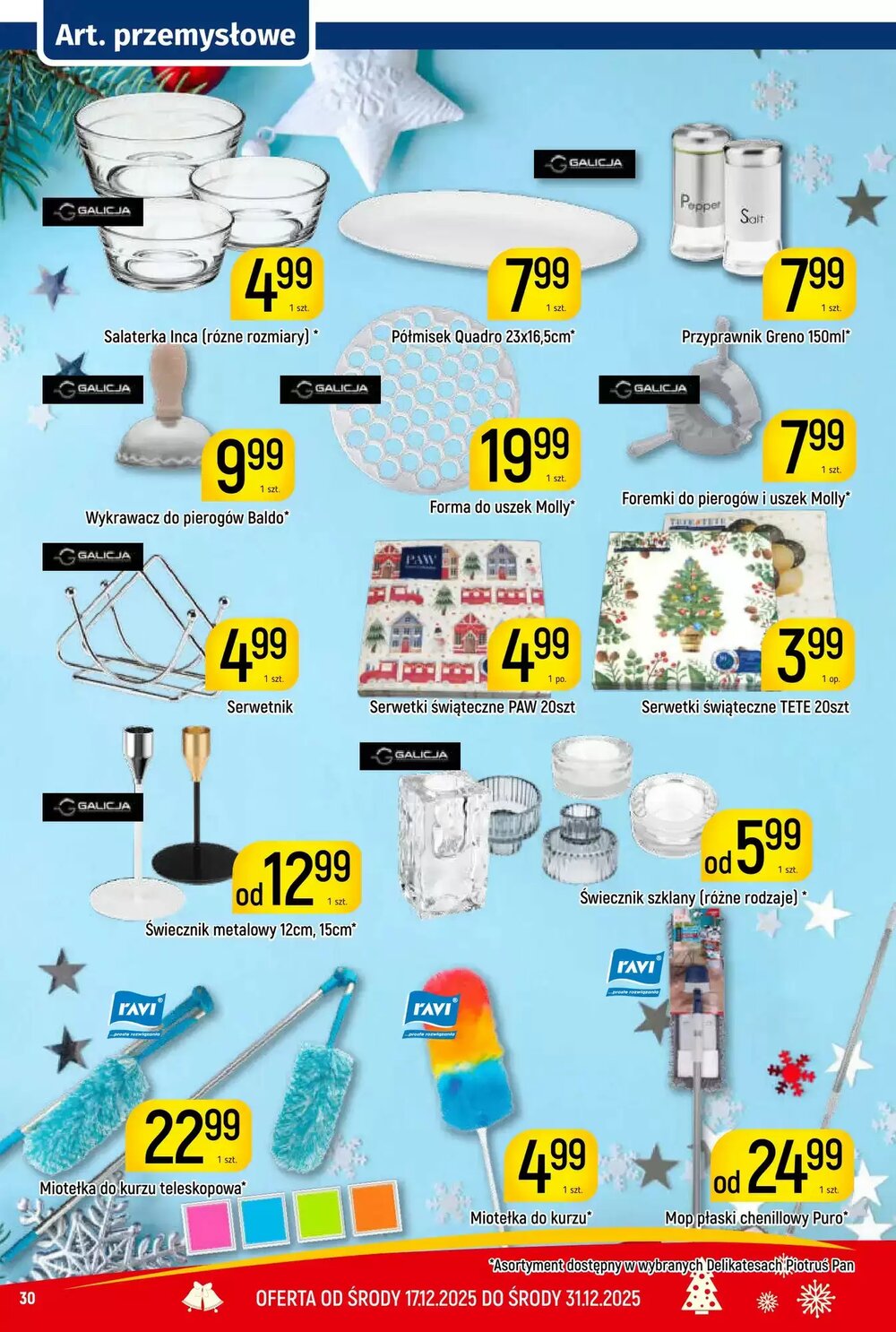 Gazetka promocyjna Delikatesy Piotruś Pan  ważna od 17.12.2025 - Strona 30.