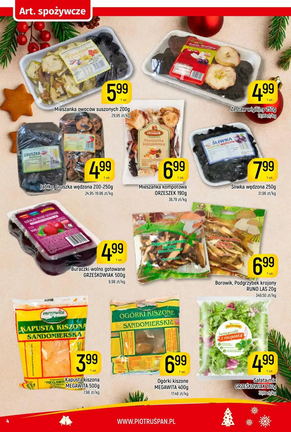 Gazetka promocyjna Delikatesy Piotruś Pan  ważna od 17.12.2025 - Strona 4.