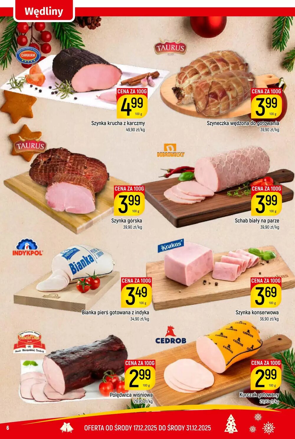 Gazetka promocyjna Delikatesy Piotruś Pan  ważna od 17.12.2025 - Strona 6.