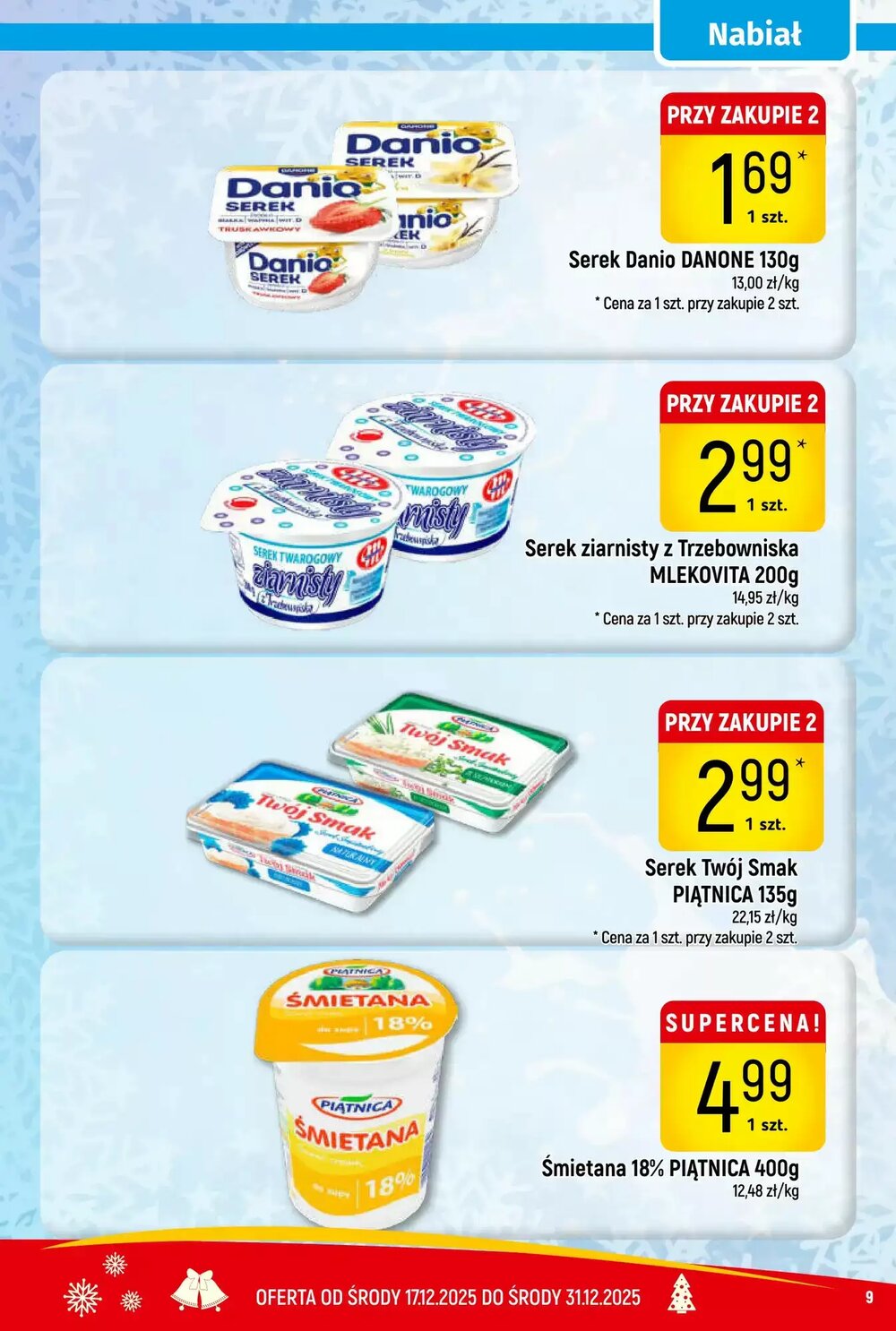 Gazetka promocyjna Delikatesy Piotruś Pan  ważna od 17.12.2025 - Strona 9.
