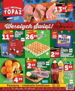 Gazetka promocyjna Topaz ważna od 18.12.2025