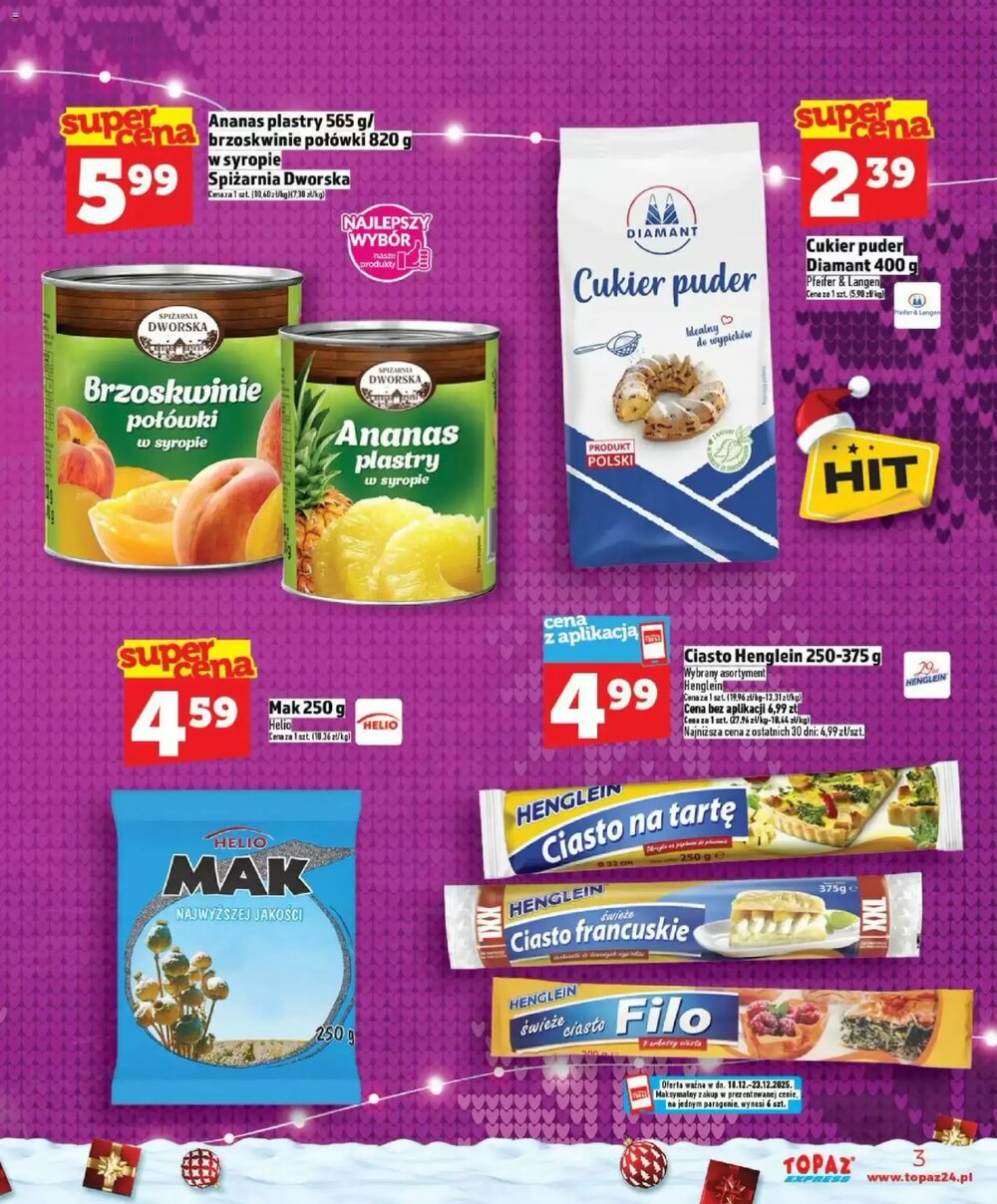 Gazetka promocyjna Topaz Express  ważna od 18.12.2025 - Strona 3.