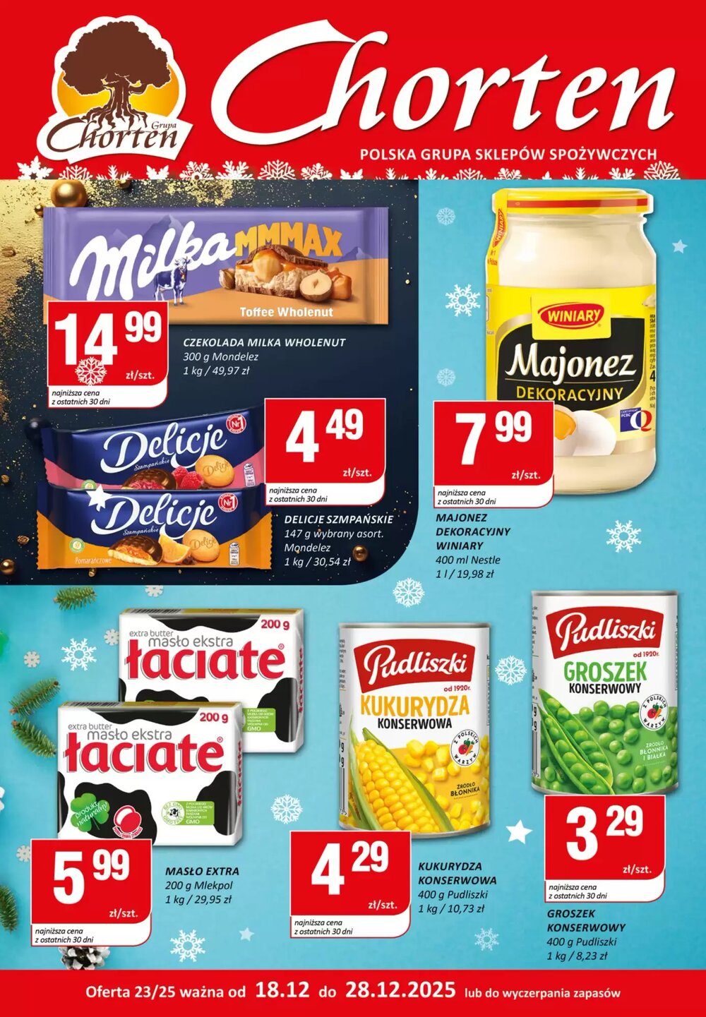 Gazetka promocyjna Chorten  ważna od 18.12.2025 - Strona 1.