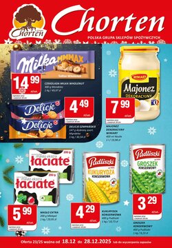 Gazetka promocyjna Chorten ważna od 18.12.2025