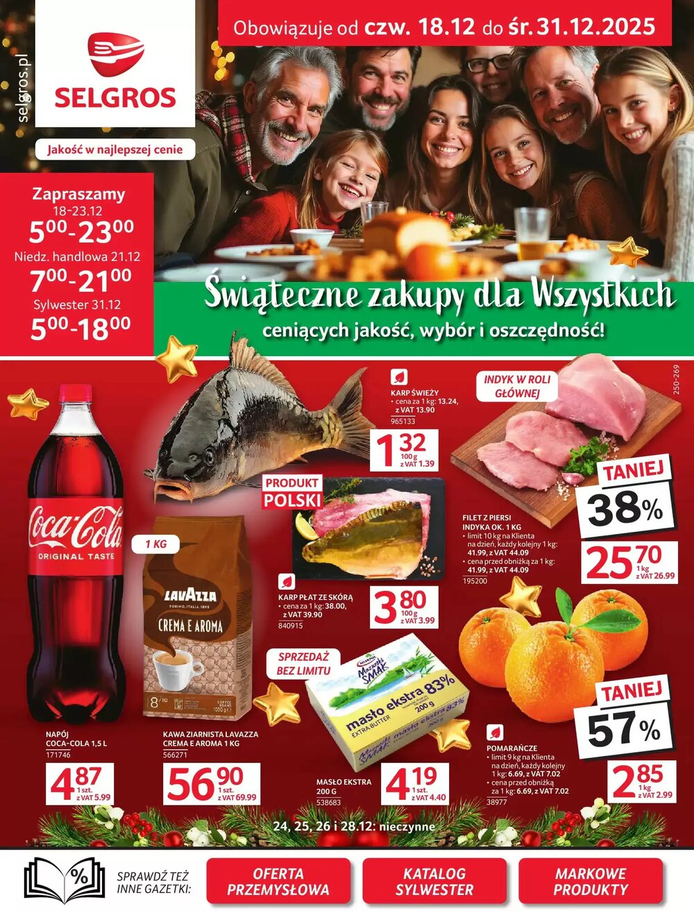 Gazetka promocyjna Selgros  ważna od 18.12.2025 - Strona 1.