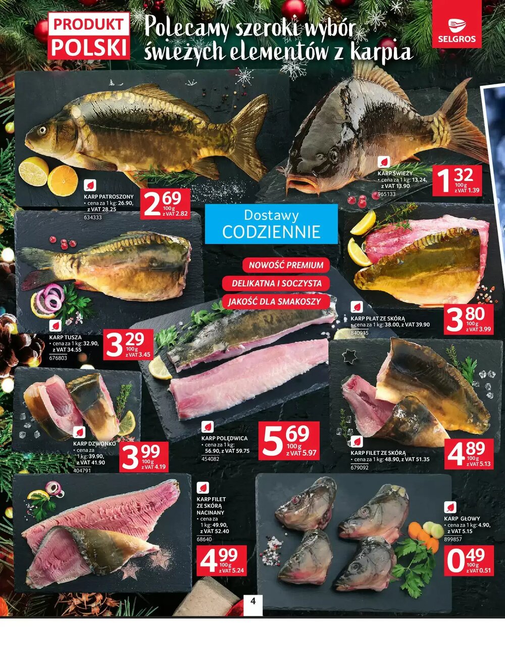 Gazetka promocyjna Selgros  ważna od 18.12.2025 - Strona 4.