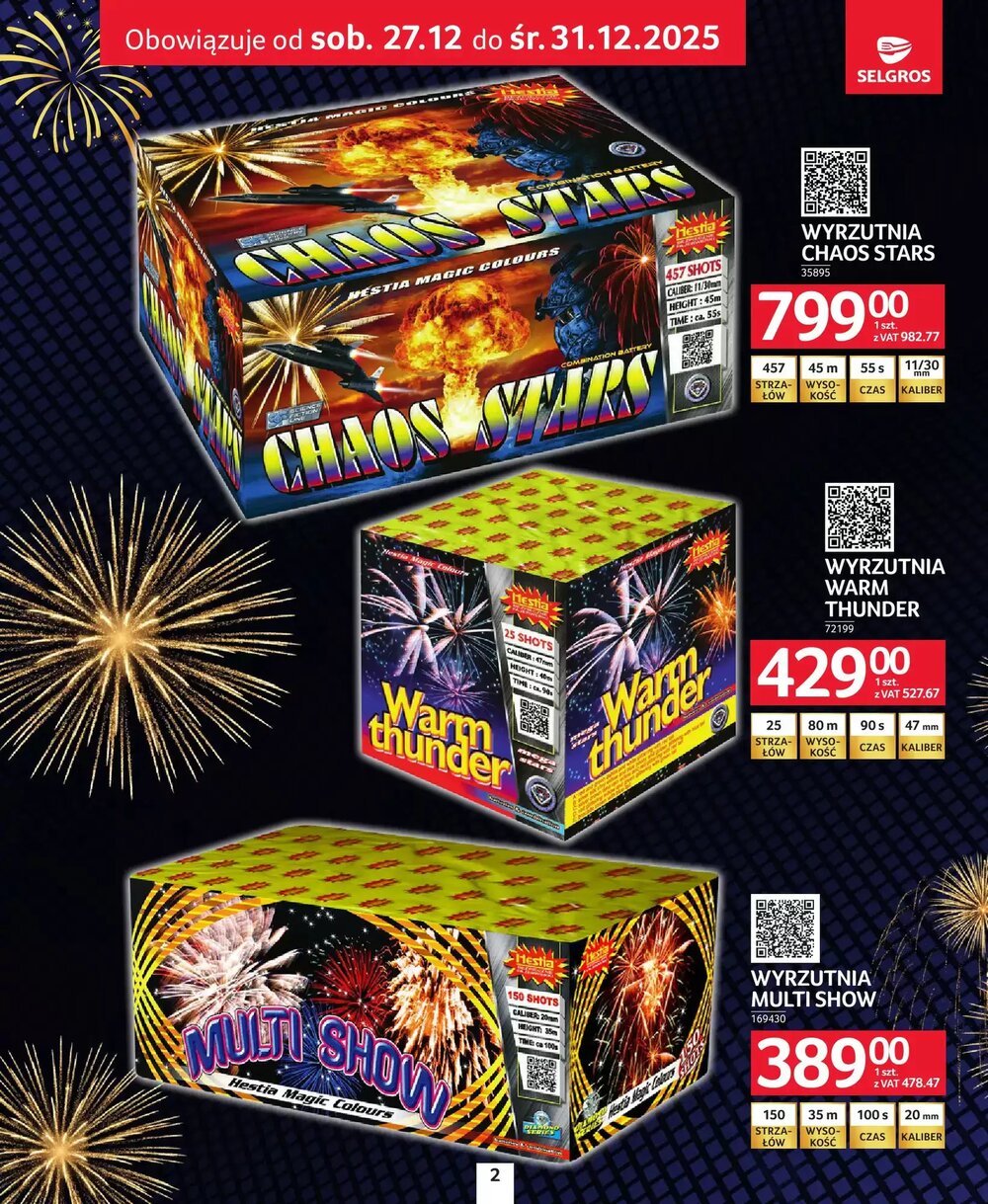 Gazetka promocyjna Selgros  ważna od 18.12.2025 - Strona 2.