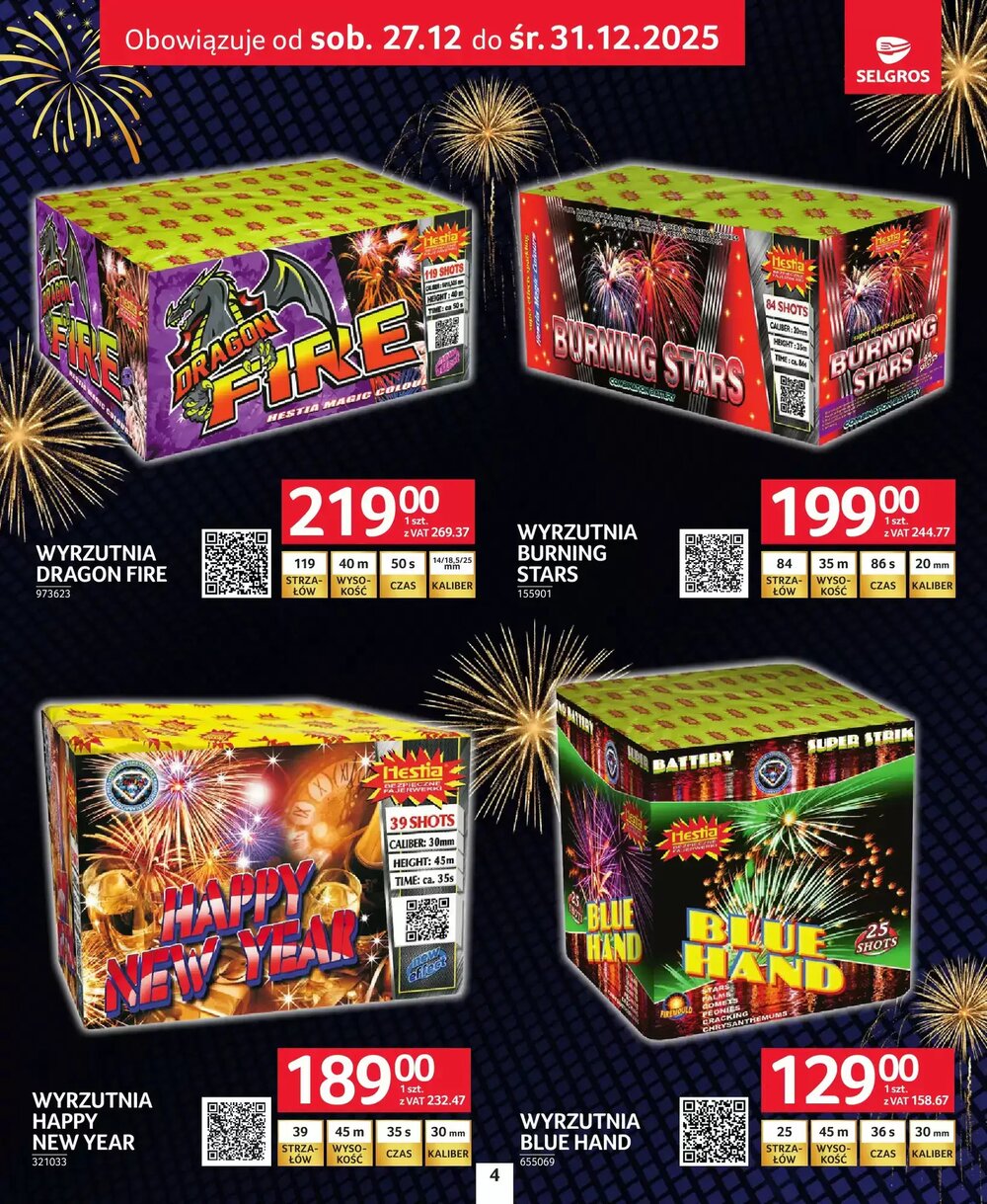 Gazetka promocyjna Selgros  ważna od 18.12.2025 - Strona 4.