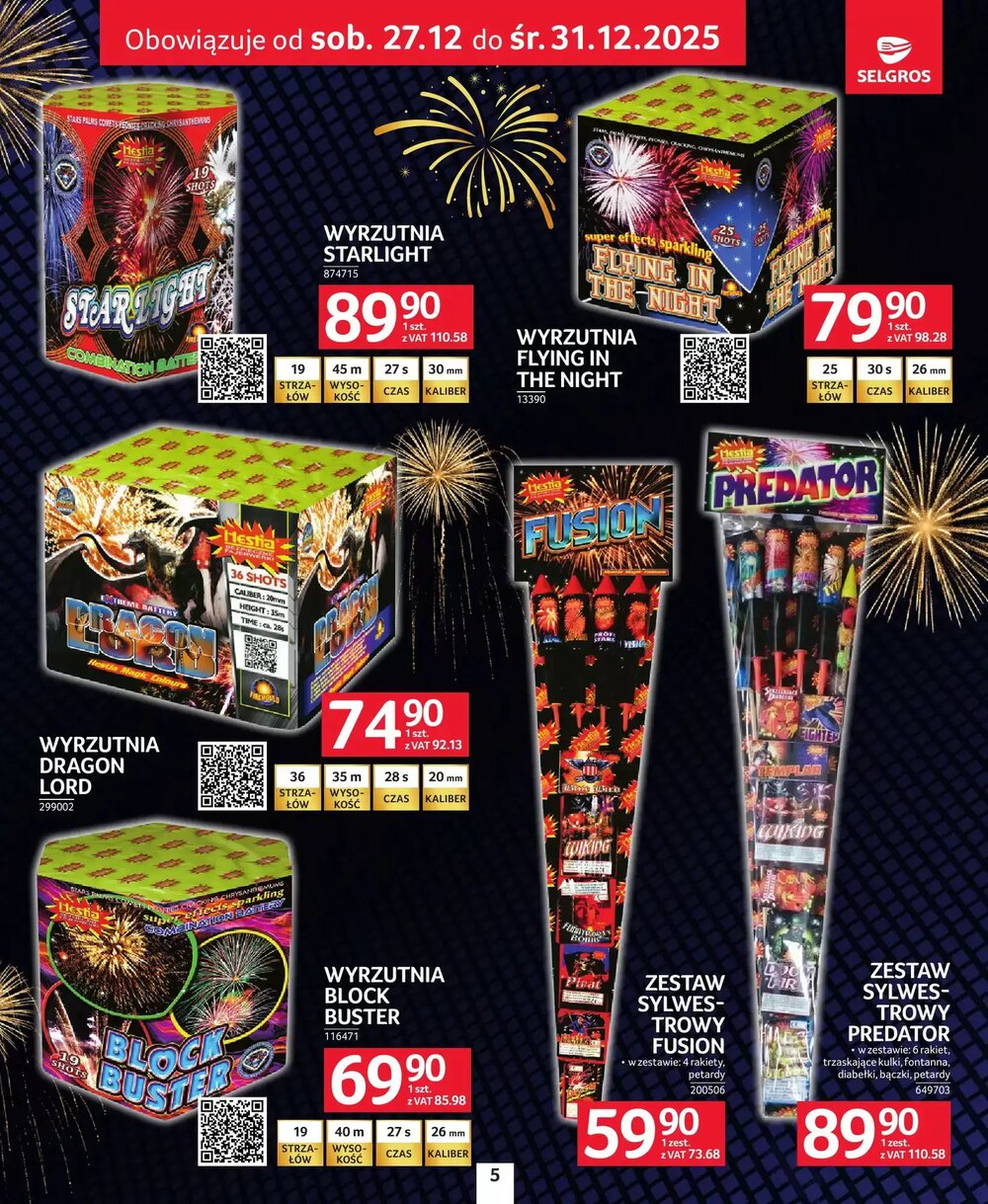 Gazetka promocyjna Selgros  ważna od 18.12.2025 - Strona 5.