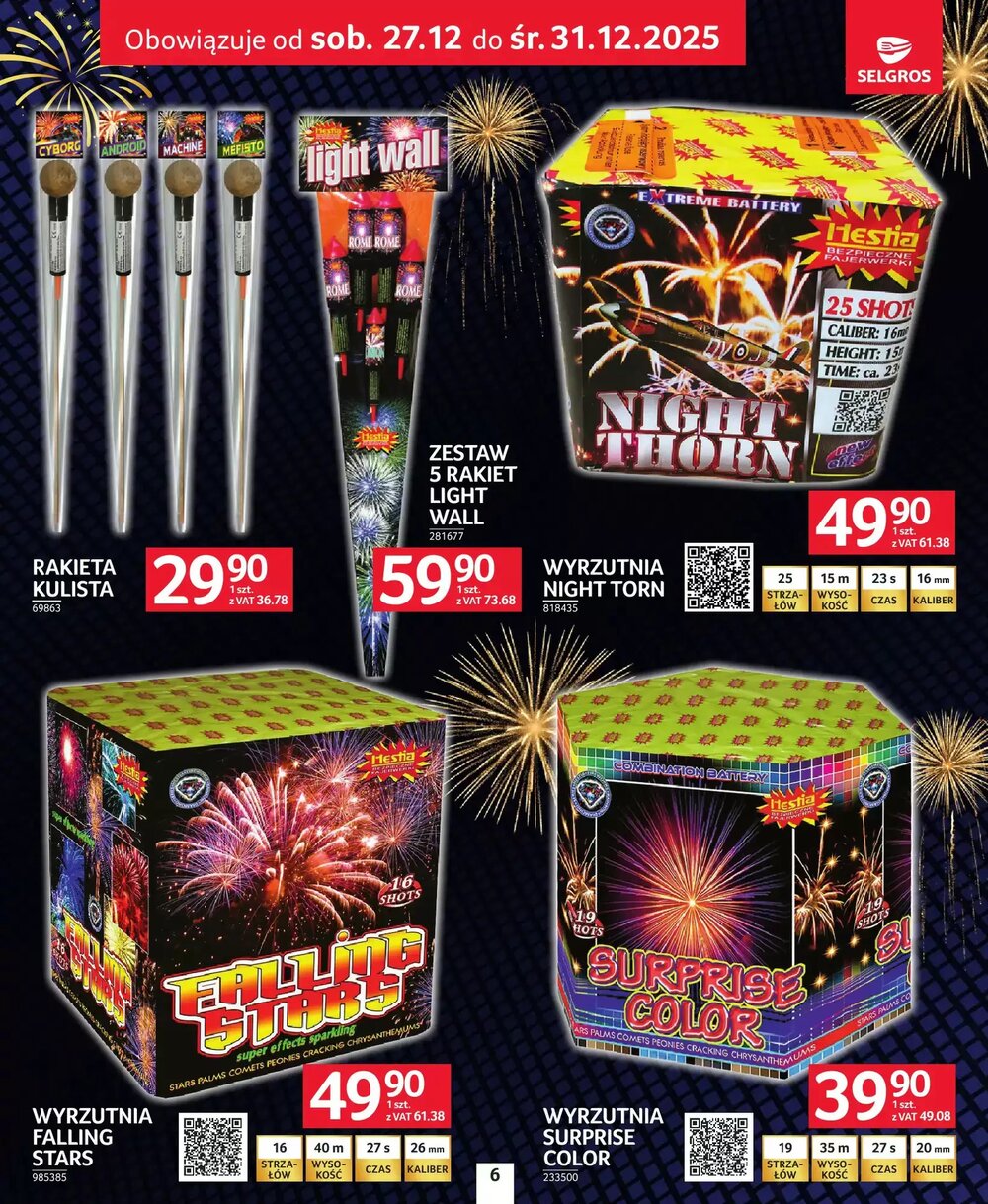 Gazetka promocyjna Selgros  ważna od 18.12.2025 - Strona 6.