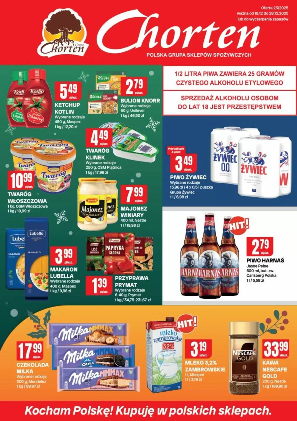 Gazetka promocyjna Chorten  ważna od 18.12.2025 - Strona 1.