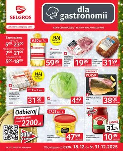 Gazetka promocyjna Selgros ważna od 18.12.2025