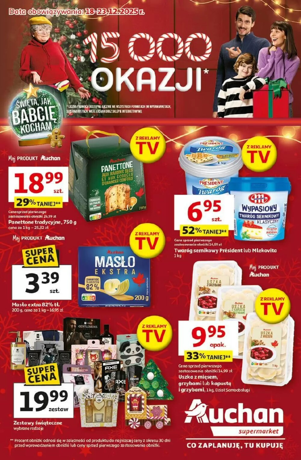 Gazetka promocyjna Auchan ważna od 18.12.2025 - Strona 1.