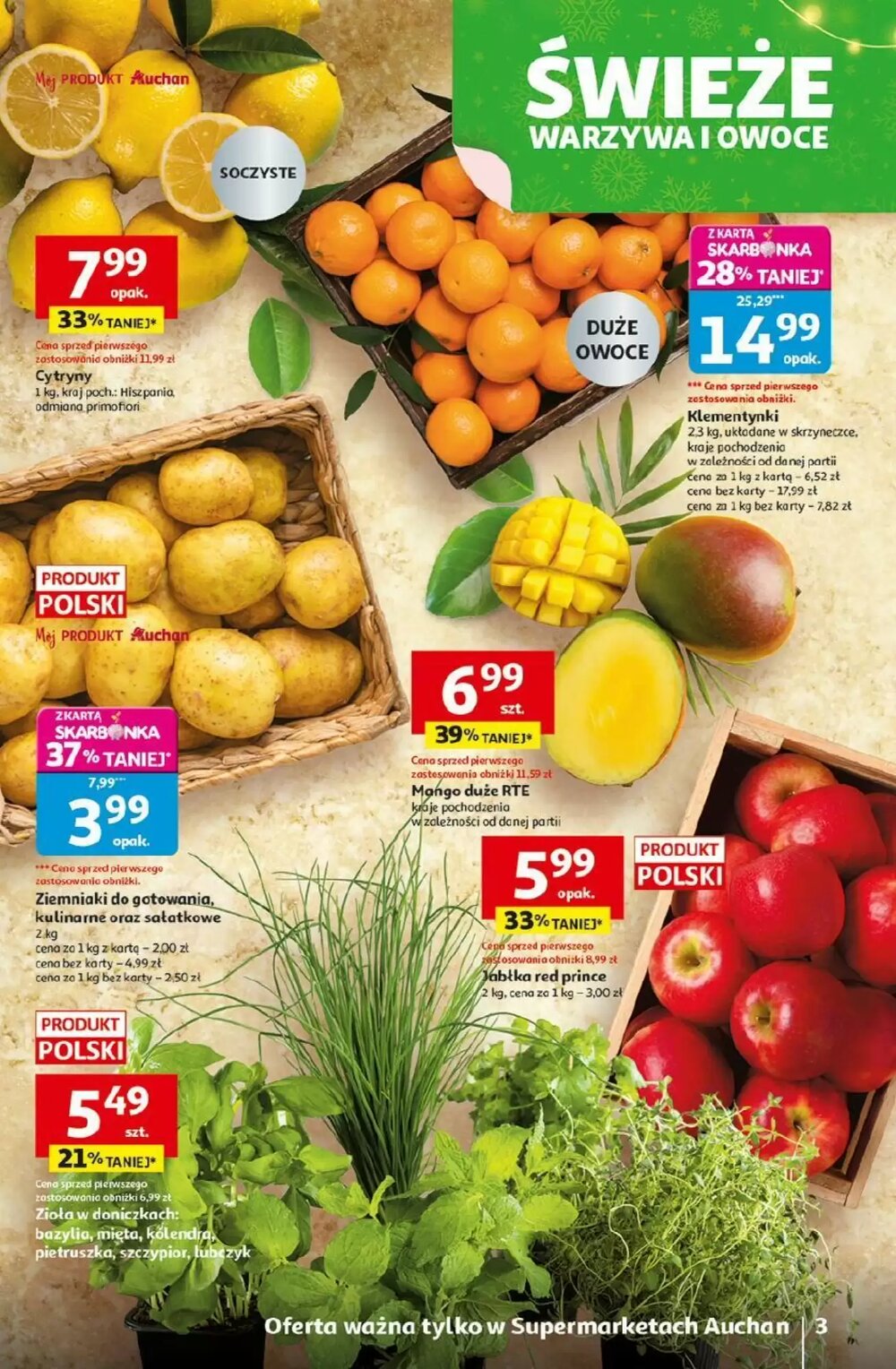 Gazetka promocyjna Auchan  ważna od 18.12.2025 - Strona 3.