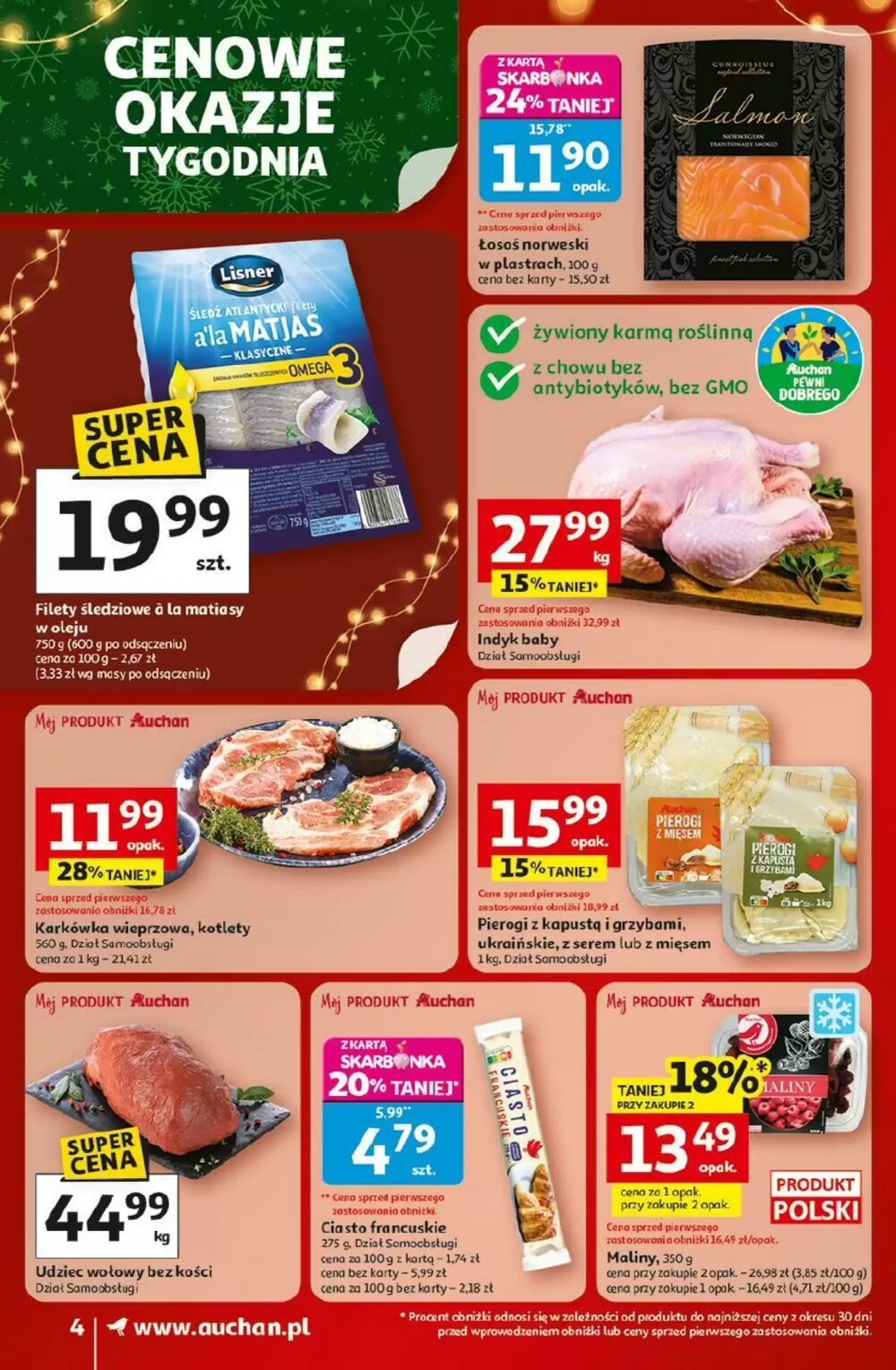 Gazetka promocyjna Auchan  ważna od 18.12.2025 - Strona 4.
