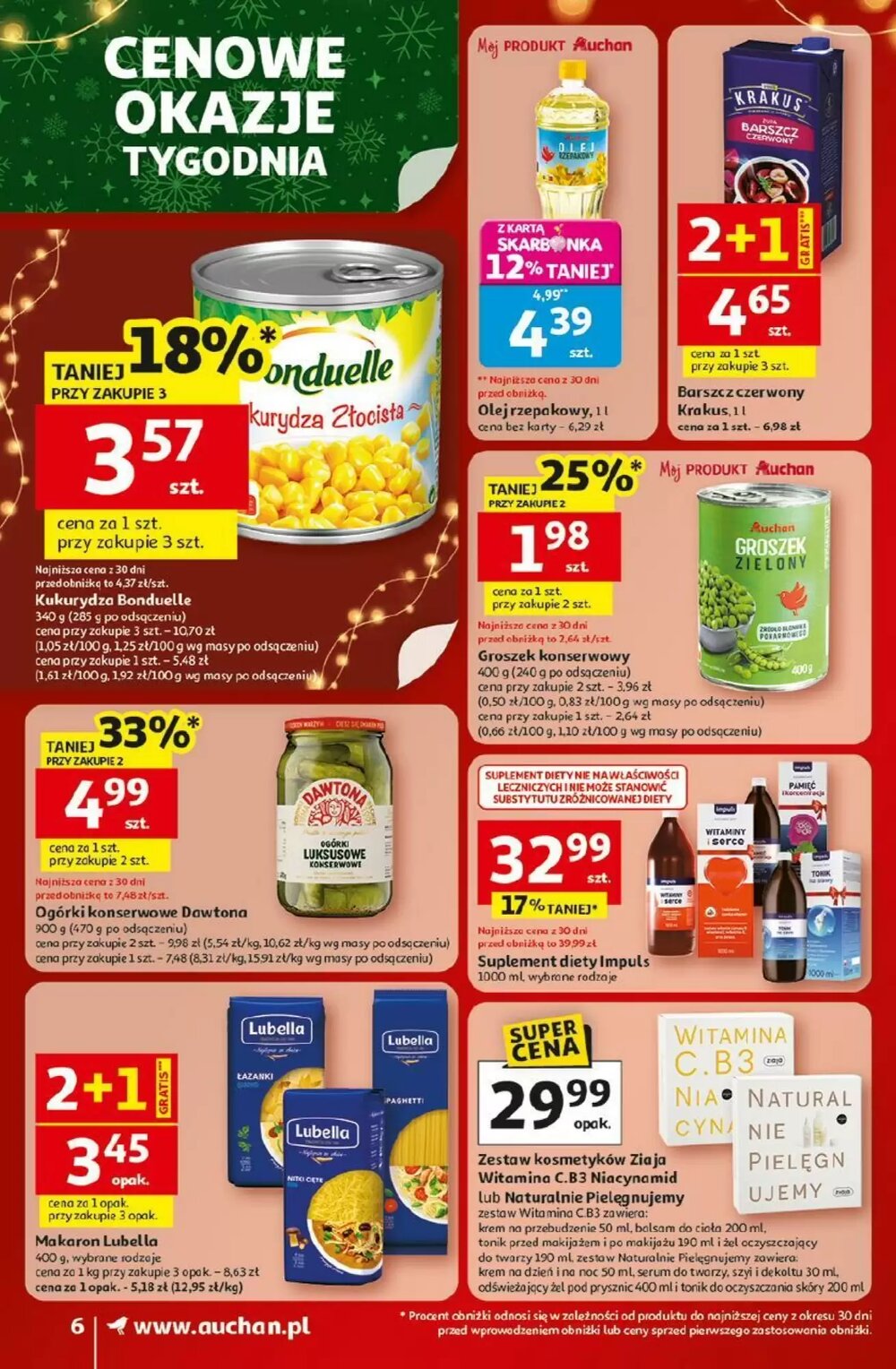 Gazetka promocyjna Auchan  ważna od 18.12.2025 - Strona 6.