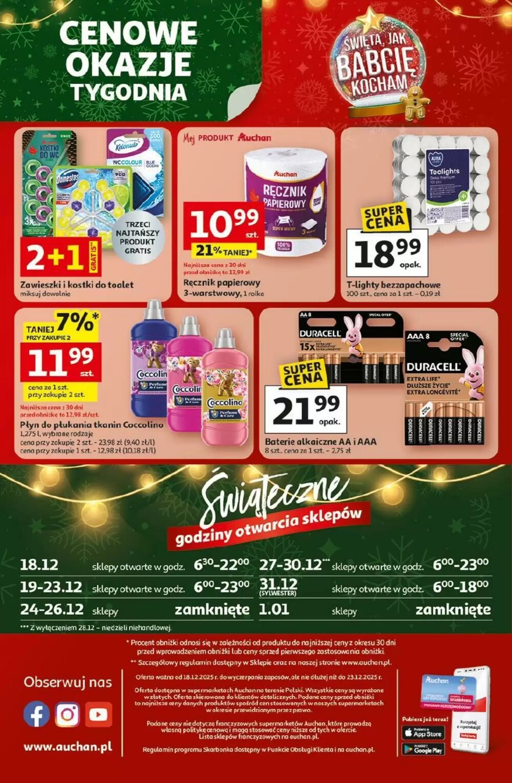 Gazetka promocyjna Auchan  ważna od 18.12.2025 - Strona 8.