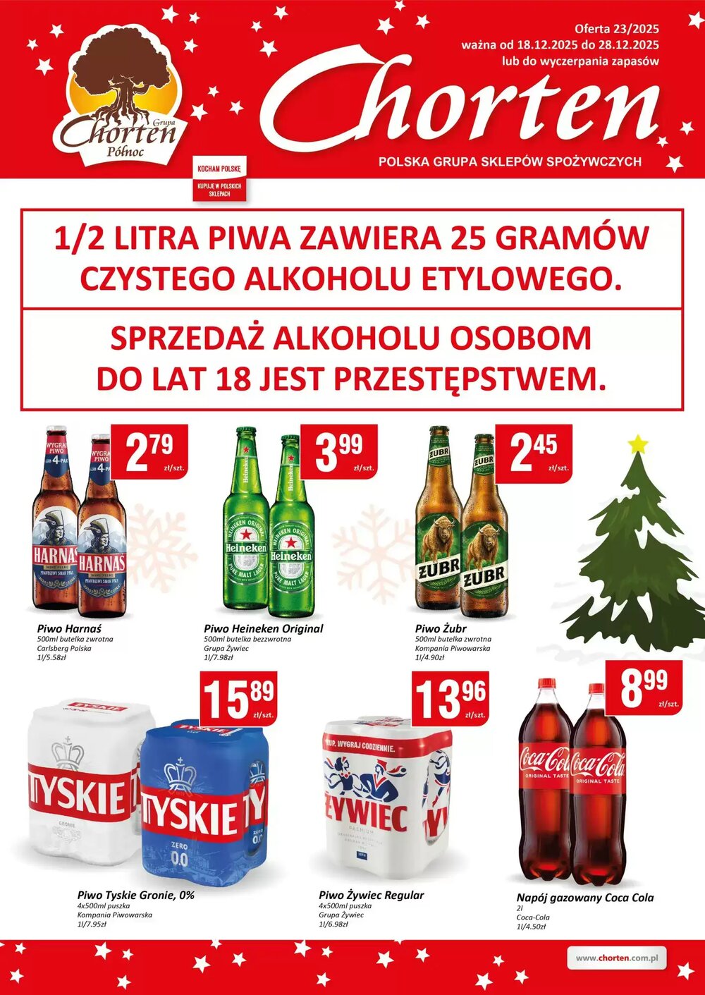 Gazetka promocyjna Chorten  ważna od 18.12.2025 - Strona 1.