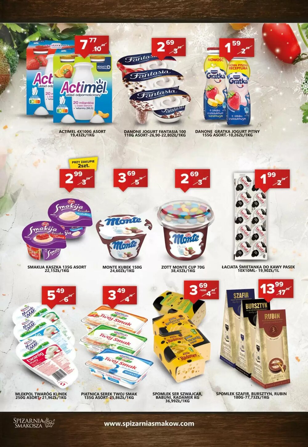 Gazetka promocyjna Spiżarnia Smakosza  ważna od 18.12.2025 - Strona 4.