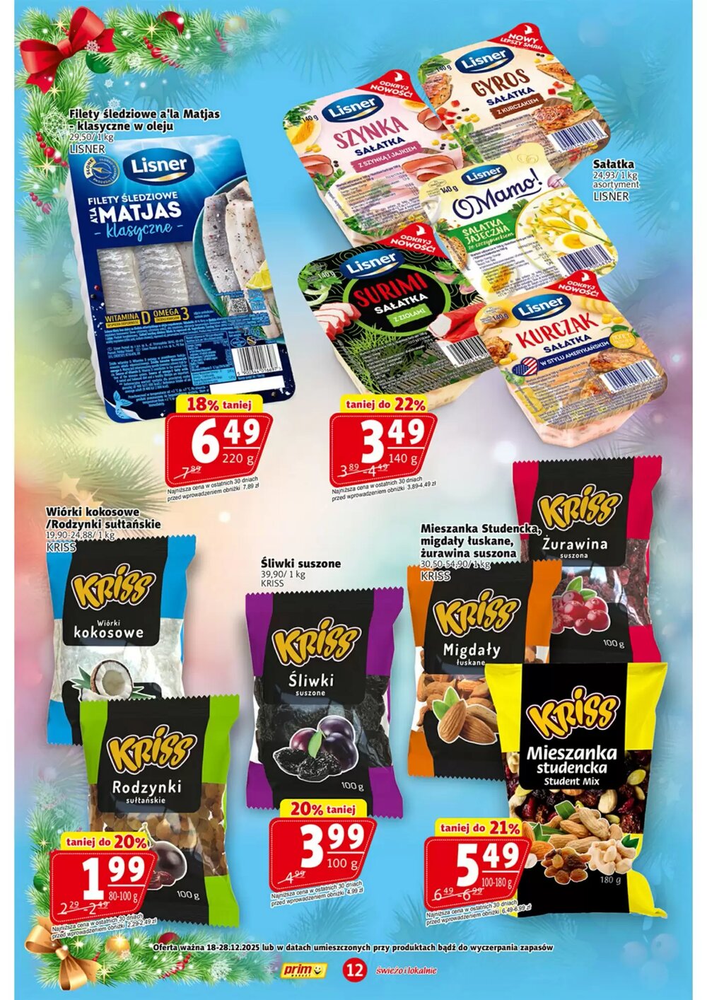 Gazetka promocyjna Prim Market  ważna od 18.12.2025 - Strona 12.