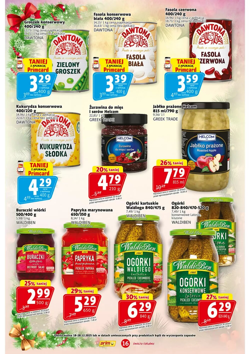 Gazetka promocyjna Prim Market  ważna od 18.12.2025 - Strona 16.