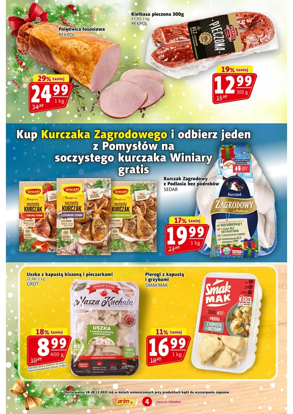 Gazetka promocyjna Prim Market  ważna od 18.12.2025 - Strona 4.