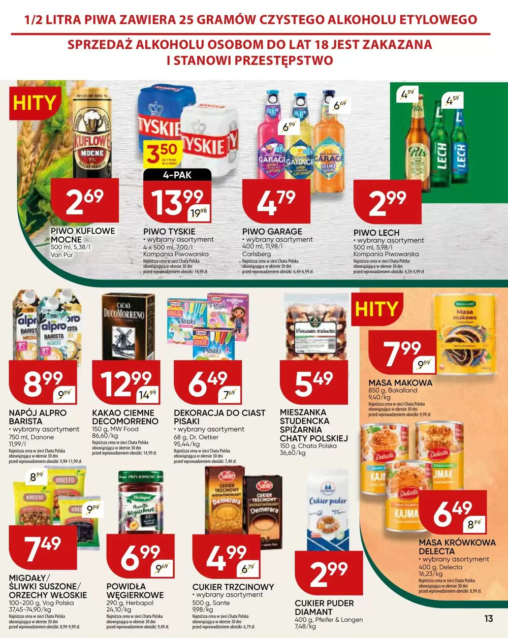 Gazetka promocyjna Chata Polska  ważna od 18.12.2025 - Strona 13.
