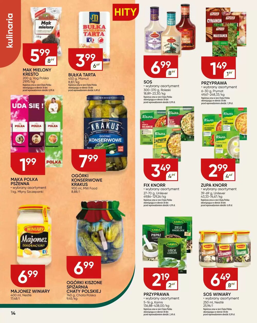 Gazetka promocyjna Chata Polska  ważna od 18.12.2025 - Strona 14.