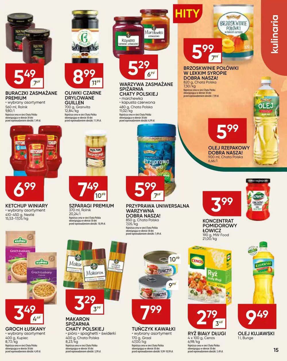 Gazetka promocyjna Chata Polska  ważna od 18.12.2025 - Strona 15.