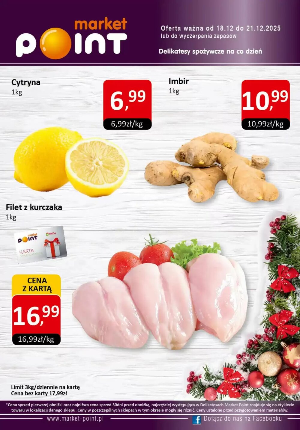 Gazetka promocyjna Market Point  ważna od 18.12.2025 - Strona 1.