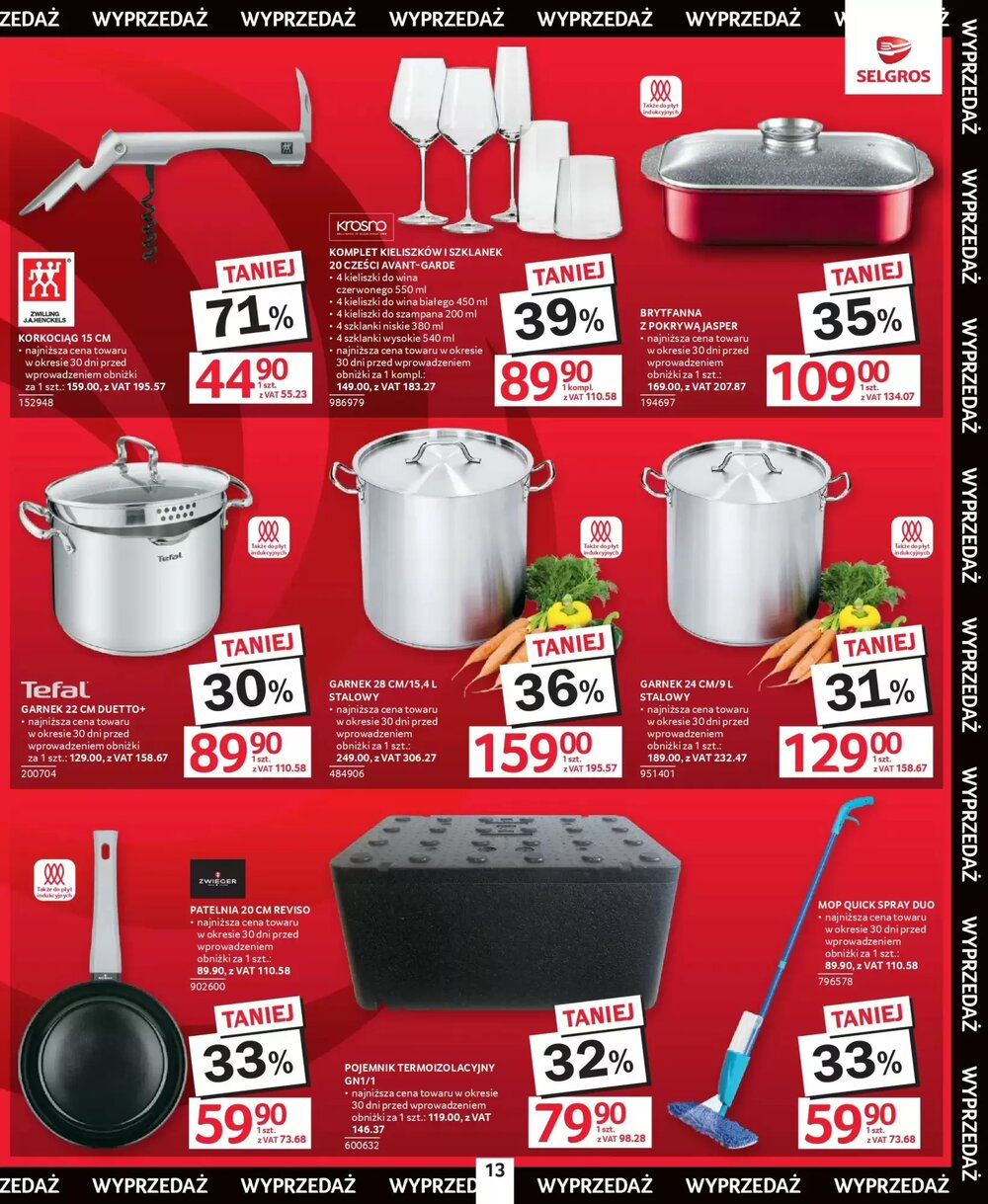 Gazetka promocyjna Selgros  ważna od 18.12.2025 - Strona 13.