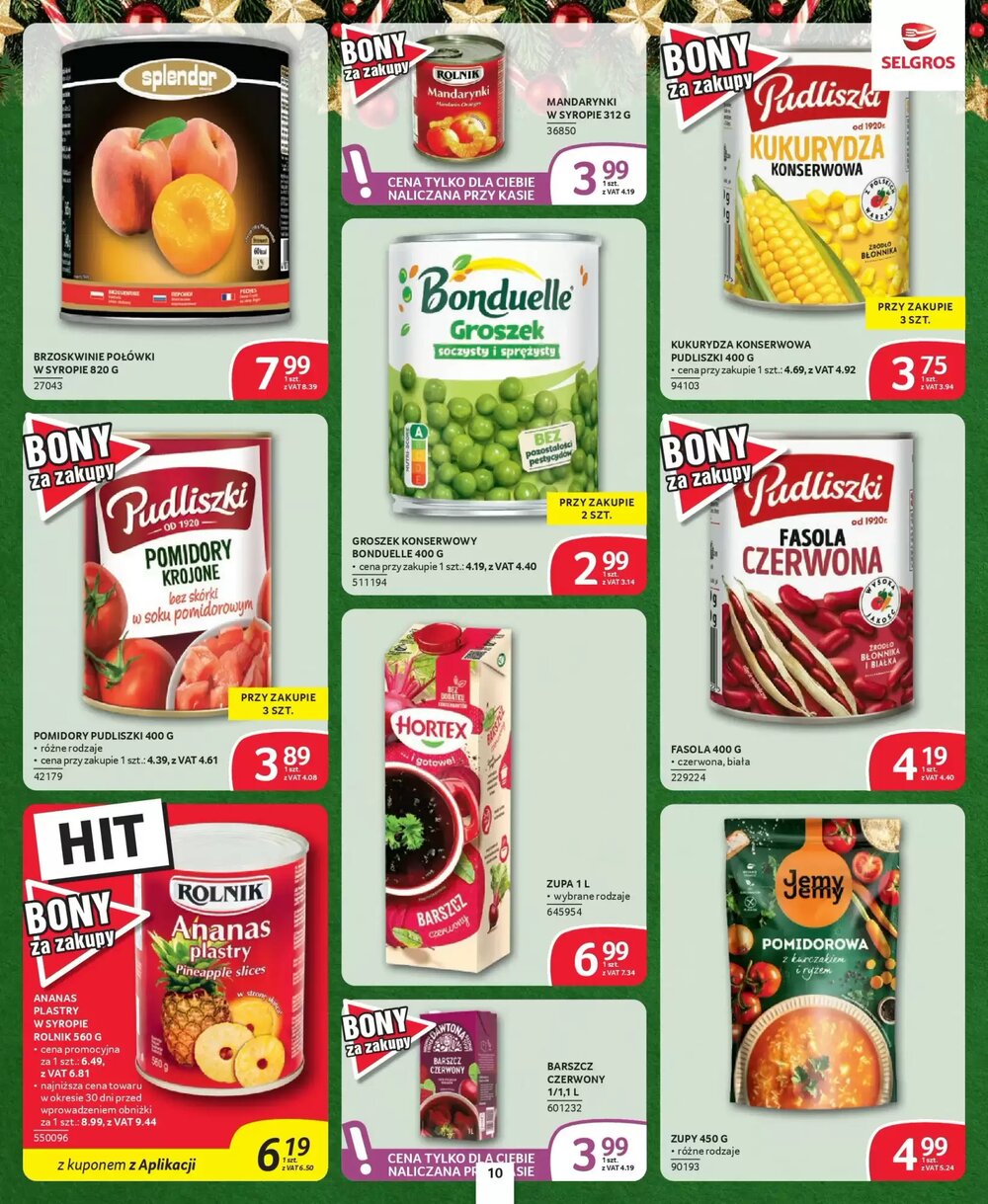 Gazetka promocyjna Selgros  ważna od 18.12.2025 - Strona 10.