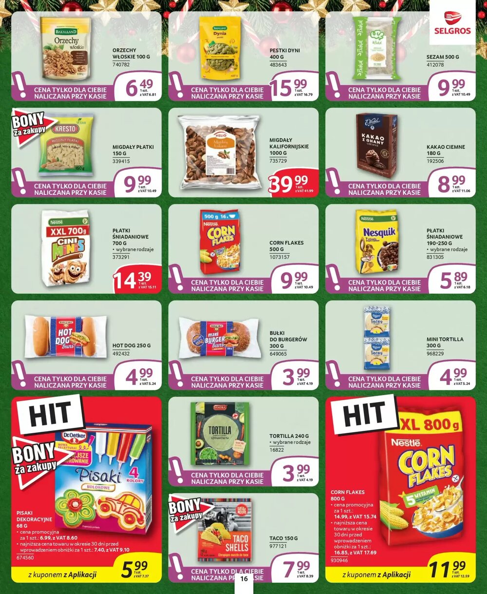 Gazetka promocyjna Selgros  ważna od 18.12.2025 - Strona 16.
