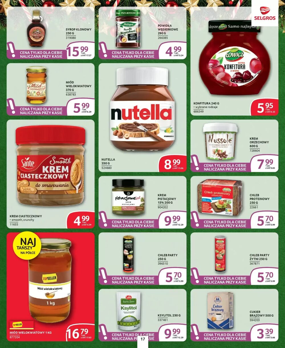 Gazetka promocyjna Selgros  ważna od 18.12.2025 - Strona 17.