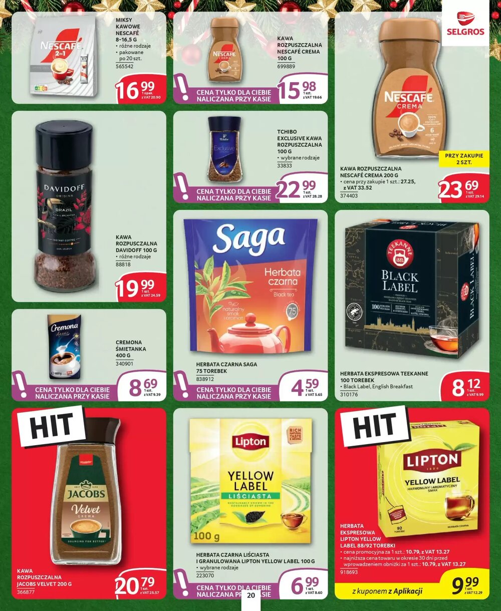 Gazetka promocyjna Selgros  ważna od 18.12.2025 - Strona 20.