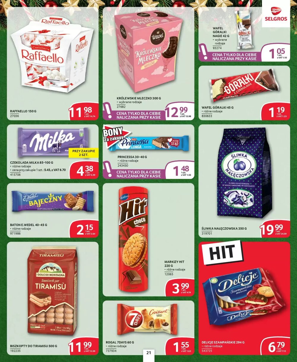 Gazetka promocyjna Selgros  ważna od 18.12.2025 - Strona 21.